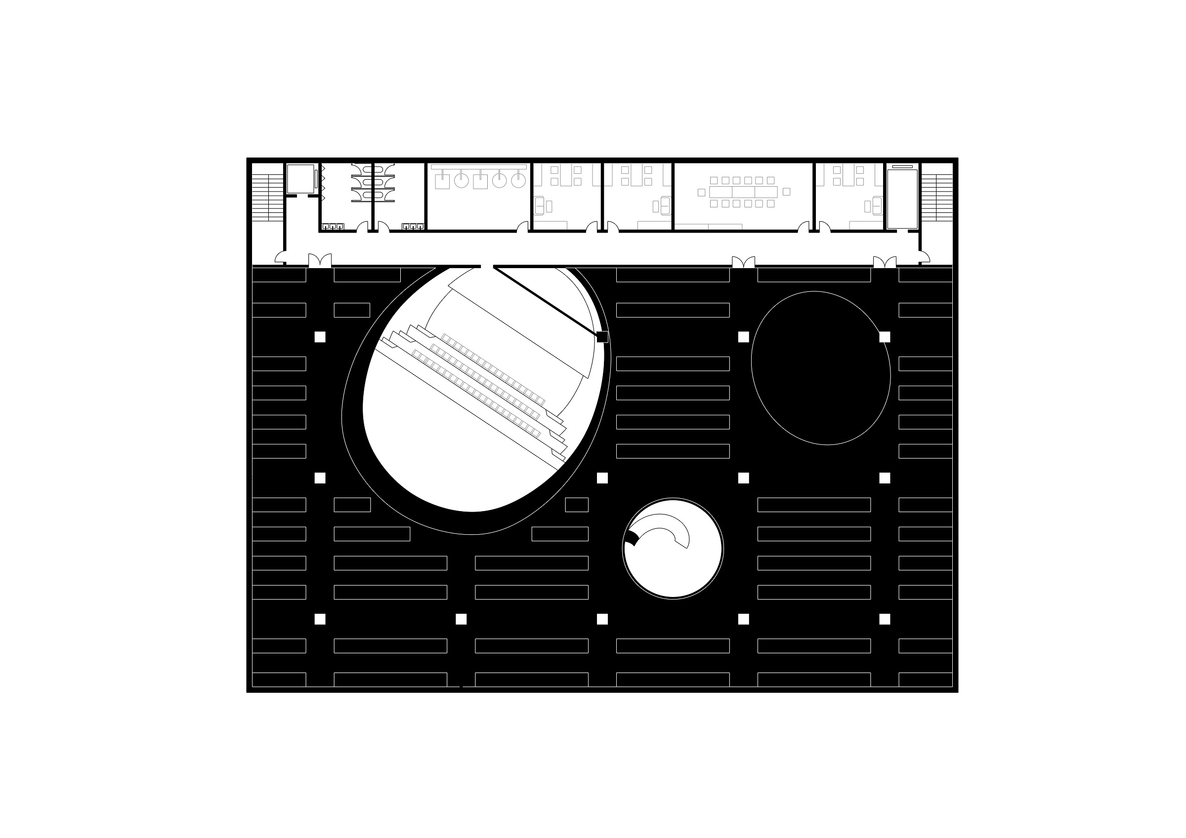 Landesarchive — basement plan
