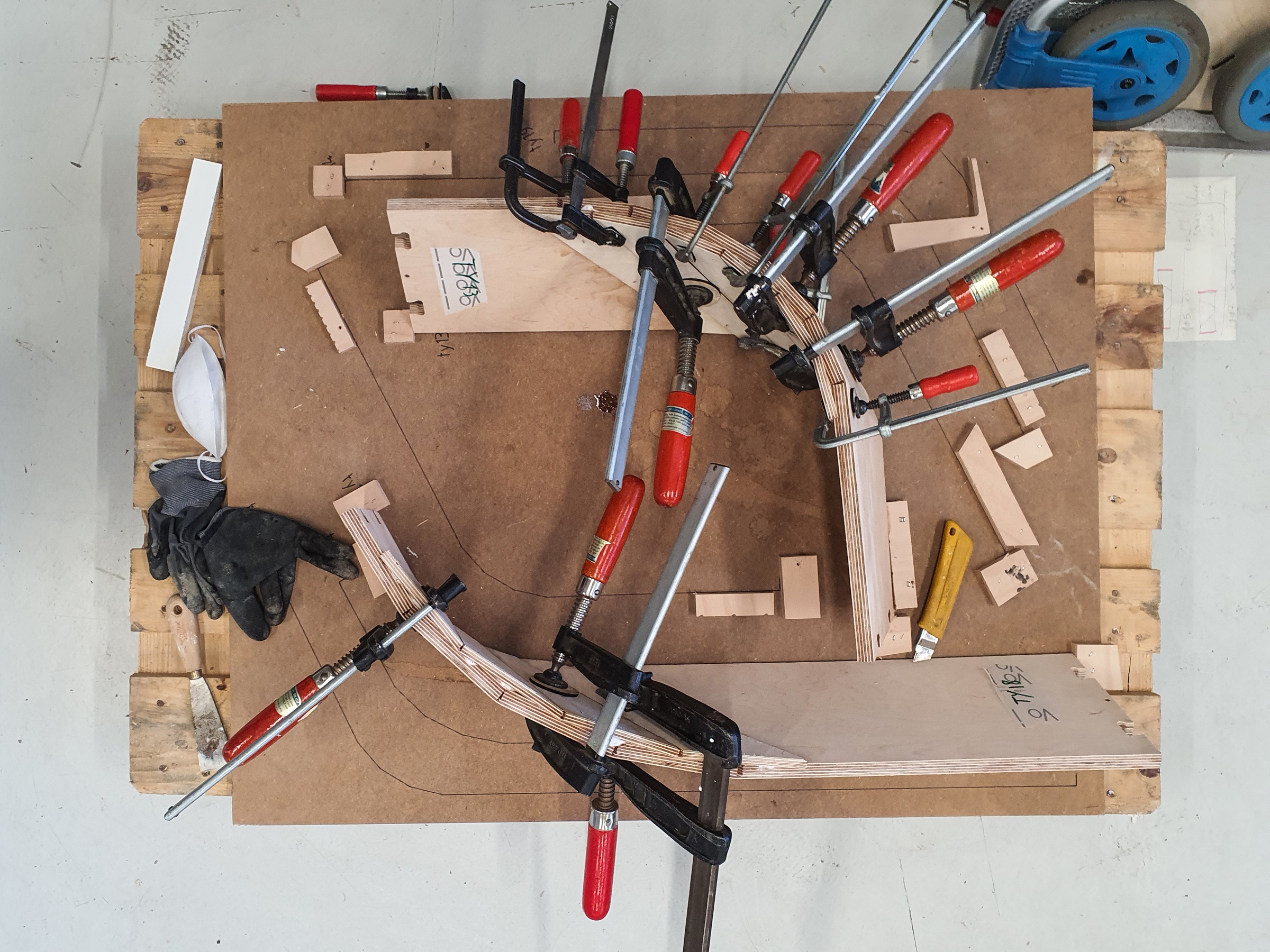 Bendscape — fabrication process 1