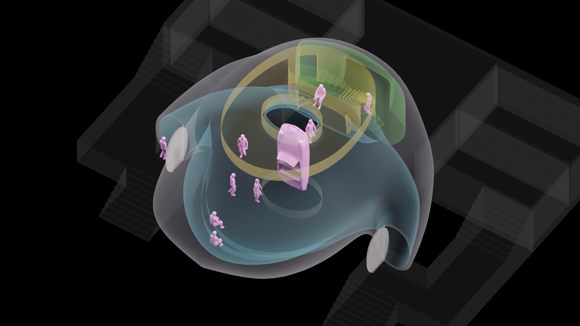 Citroën Museum — diagram