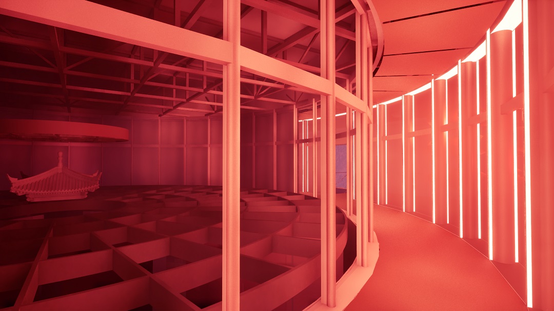Translocal Theater — rendering 3